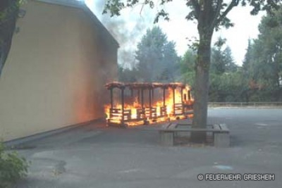 brennt Spielgerät: Friedrich-Ebert Schule