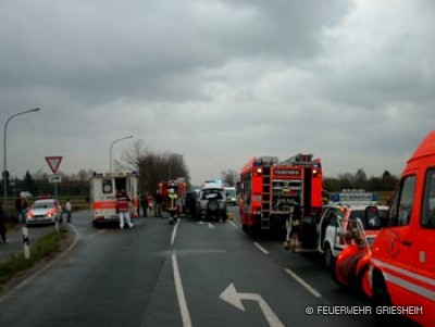 Schwerer Verkehrsunfall: L 3303 / Südring