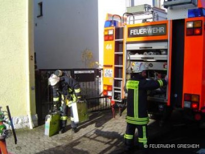 Küchenbrand: Bahnhofstraße