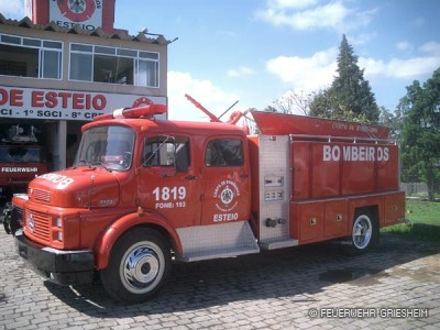 Löschfahrzeug 1 der Feuerwehr Esteio