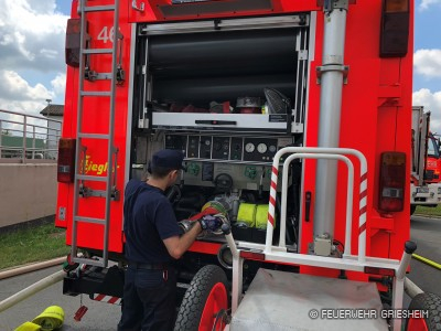 Bilder der Feuerwehr Griesheim